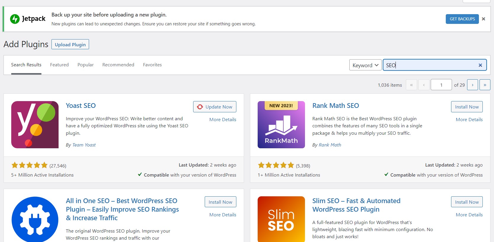 seo wordpress extensions